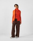 Seda Fire Red Sleeveless Lightweight Down Jacket