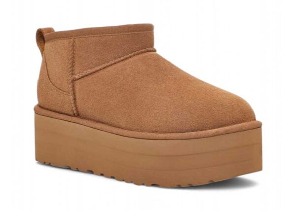 UGG Classic Ultra Mini Platform Chestnut - Image 3