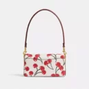 Tabby 20 shoulder bag with cherry pattern