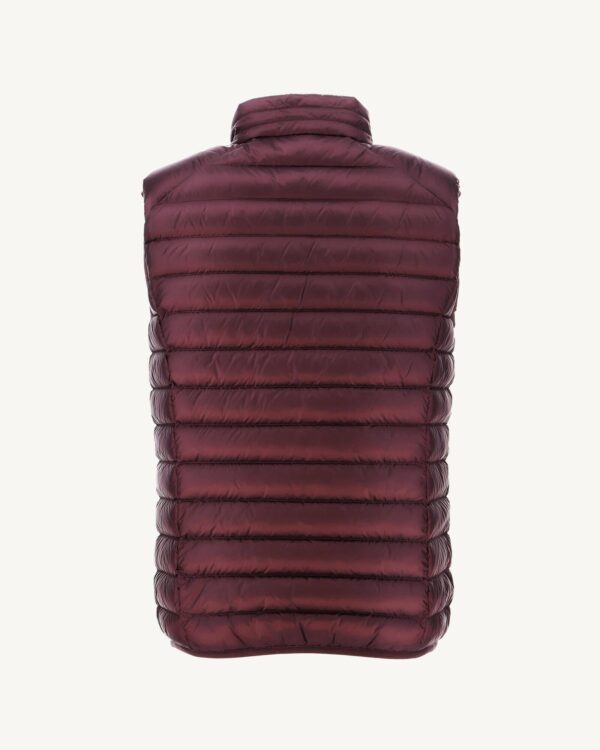 Tom Aubergine Sleeveless Down Jacket - Image 3