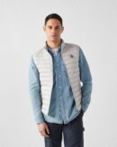 Tom Ice Grey Sleeveless Down Jacket