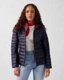 Cloe Marine Lightweight Hooded Down Jacket