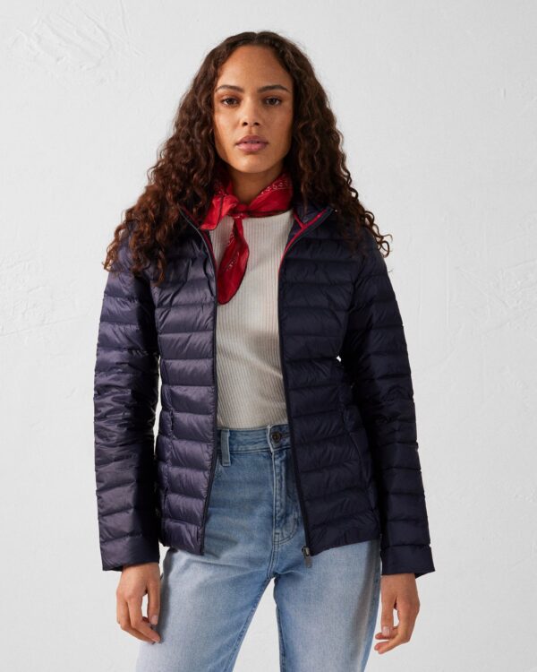 Cloe Marine Lightweight Hooded Down Jacket - Image 3