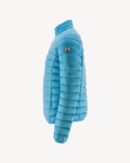 Light down jacket Sky blue Matte