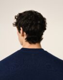 Navy Blue Ami de Coeur Cotton Sweatshirt