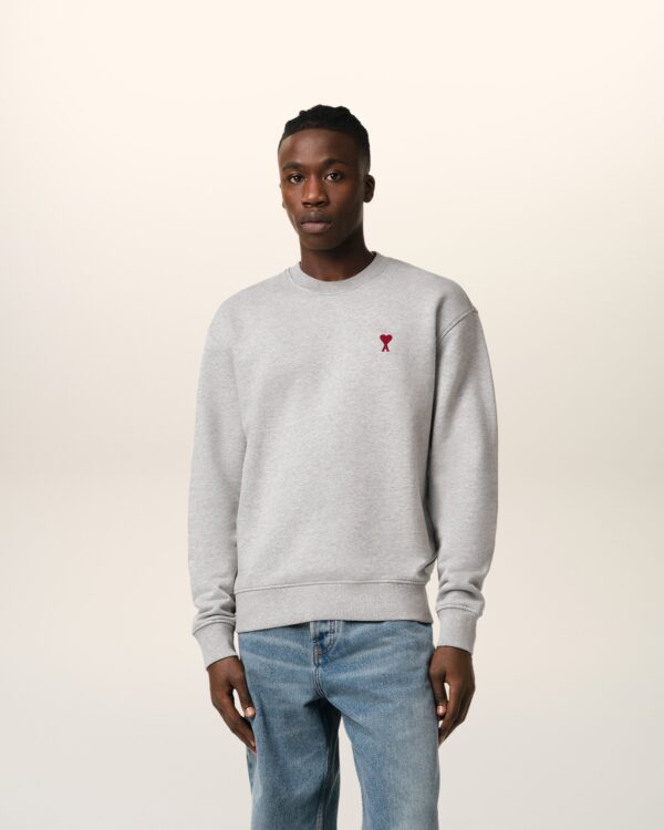 Grey Friend of the Heart Cotton Sweatshirt - Image 2