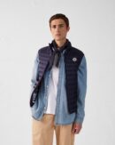 Tom Navy Sleeveless Down Jacket
