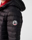 Cloe Black Lightweight Hooded Down Jacket