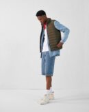 Army Arafo stretch sleeveless down jacket