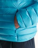 Light down jacket Sky blue Matte
