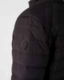 Aragon Black Stretch Lightweight Down Jacket