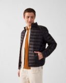 Matte Black Lightweight Down Jacket