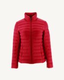 Red Cha lightweight down jacket