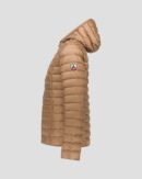 Cloe Fauve Lightweight Hooded Down Jacket