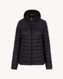 Cloe Black Lightweight Hooded Down Jacket