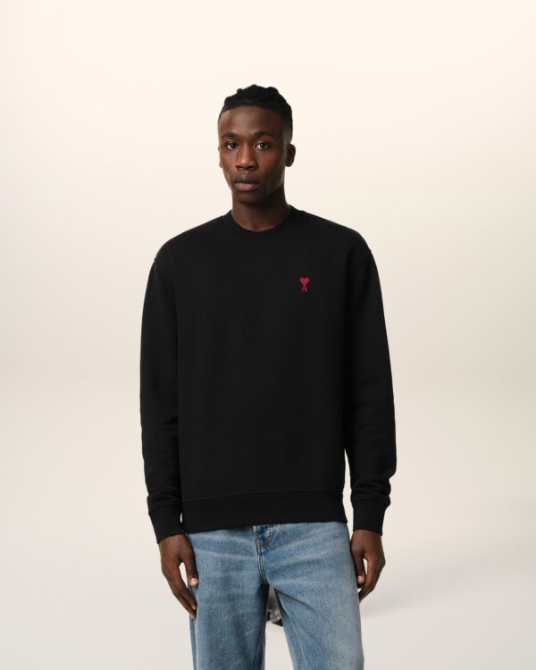 Black Cotton Friend of the Heart Sweatshirt - Image 4