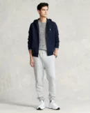 Double Knit Hoodie - Navy Aviator