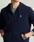 Double Knit Hoodie - Navy Aviator