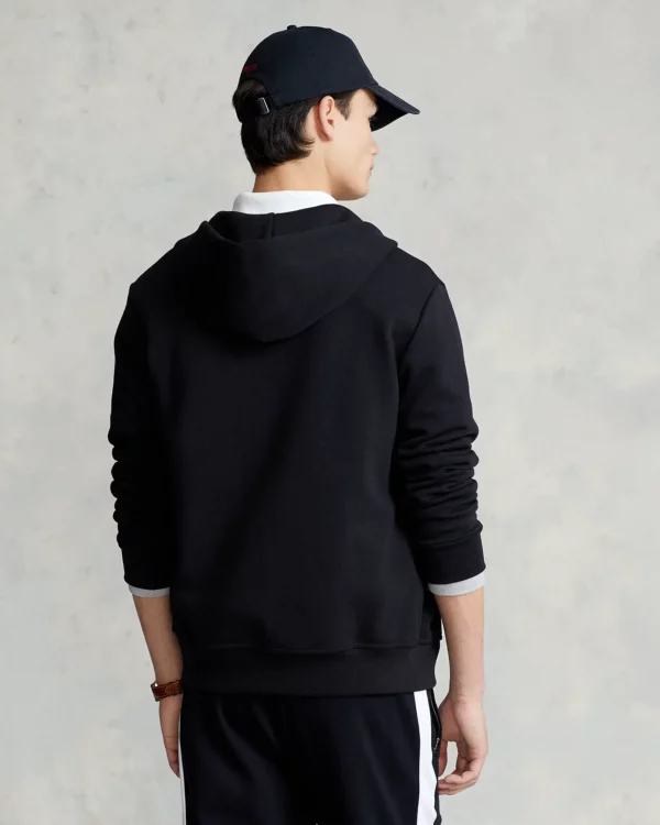 Double Knit Hoodie - Black - Image 3