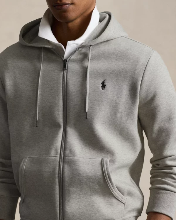 Double Knit Hoodie - Light Sport Heather - Image 5