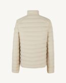 Beige Aragon stretch lightweight down jacket
