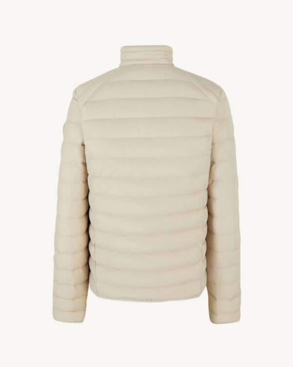 Beige Aragon stretch lightweight down jacket - Image 3