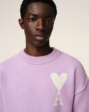 Purple Ami de Coeur Wool Sweater