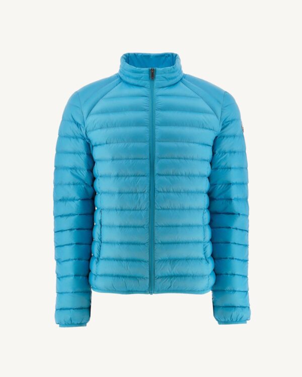 Light down jacket Sky blue Matte