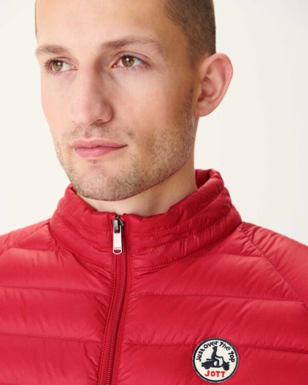 Tom Red Sleeveless Down Jacket - Image 2