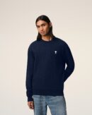 Navy Blue Ami de Coeur Cotton Sweatshirt