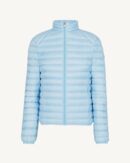 Lightweight down jacket Matte sky blue