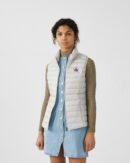 Seda Ice Grey Sleeveless Lightweight Down Jacket