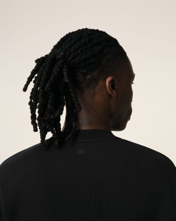 Black Cotton Friend of the Heart Sweatshirt - Image 7
