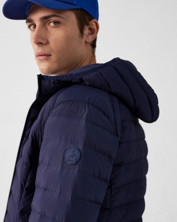 Marine Frantz lightweight stretch hooded down jacket - Image 5