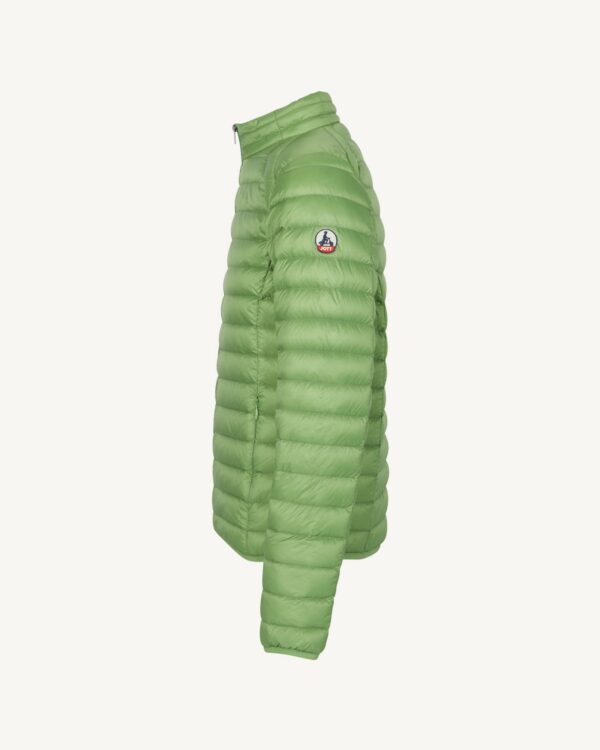 Matt Fern Green Lightweight Down Jacket - Image 2