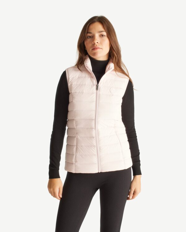 Petal Rose Grenada Stretch Sleeveless Down Jacket - Image 2