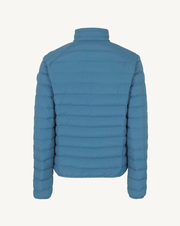Aragon Blue Jeans Stretch Lightweight Down Jacket - Image 2