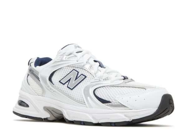 New Balance 530 White Gray Navy - Image 2