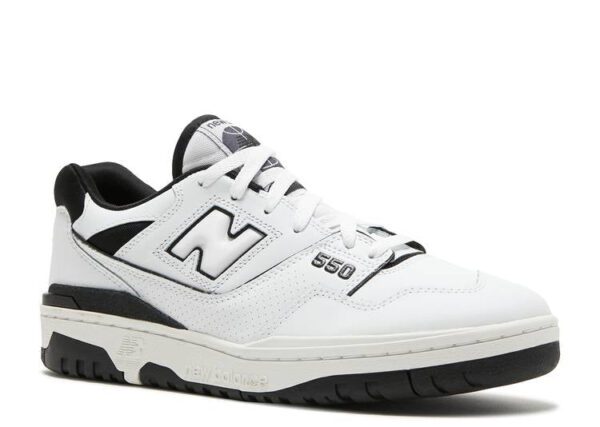 New Balance 550 White Black - Image 2