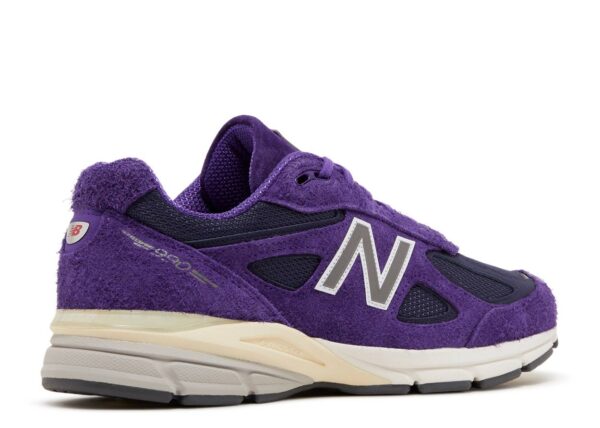 New Balance 990 V4 Purple Suede - Image 3