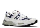 New Balance 992 White Navy