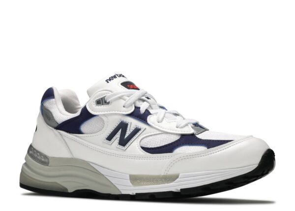 New Balance 992 White Navy - Image 2