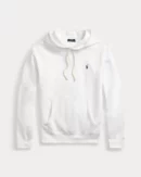 The RL Fleece Hoodie - White