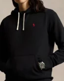 The RL Fleece Hoodie - Black