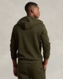 Double knit hoodie - Olive Compagnie