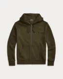 Double knit hoodie - Olive Compagnie