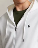 Double Knit Hoodie - White