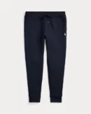 Double jersey jogging pants - Navy Aviator