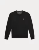Double Knit Sweatshirt - Black/Cream