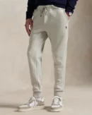 Double jersey jogging pants - Light sport chiné